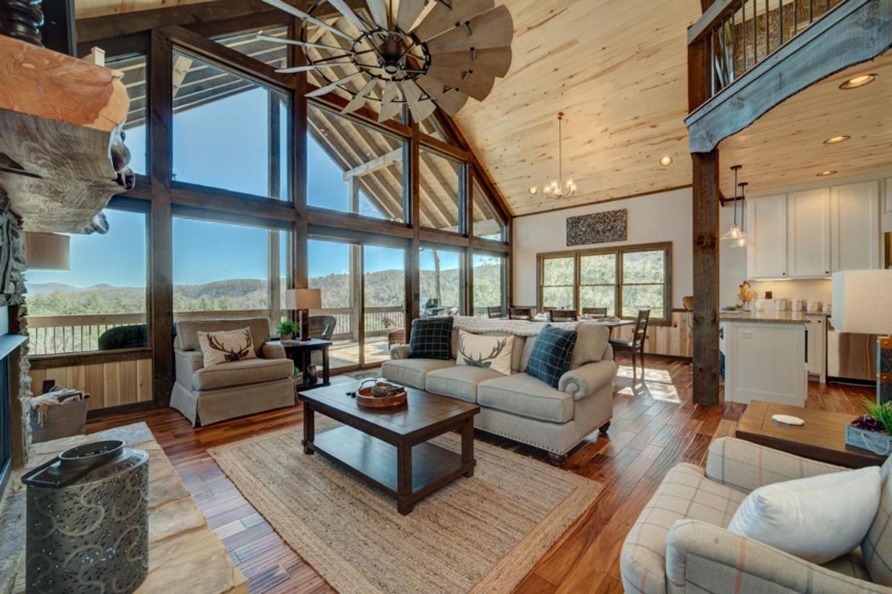 Bear Claw Cabin Blue Ridge Exterior photo